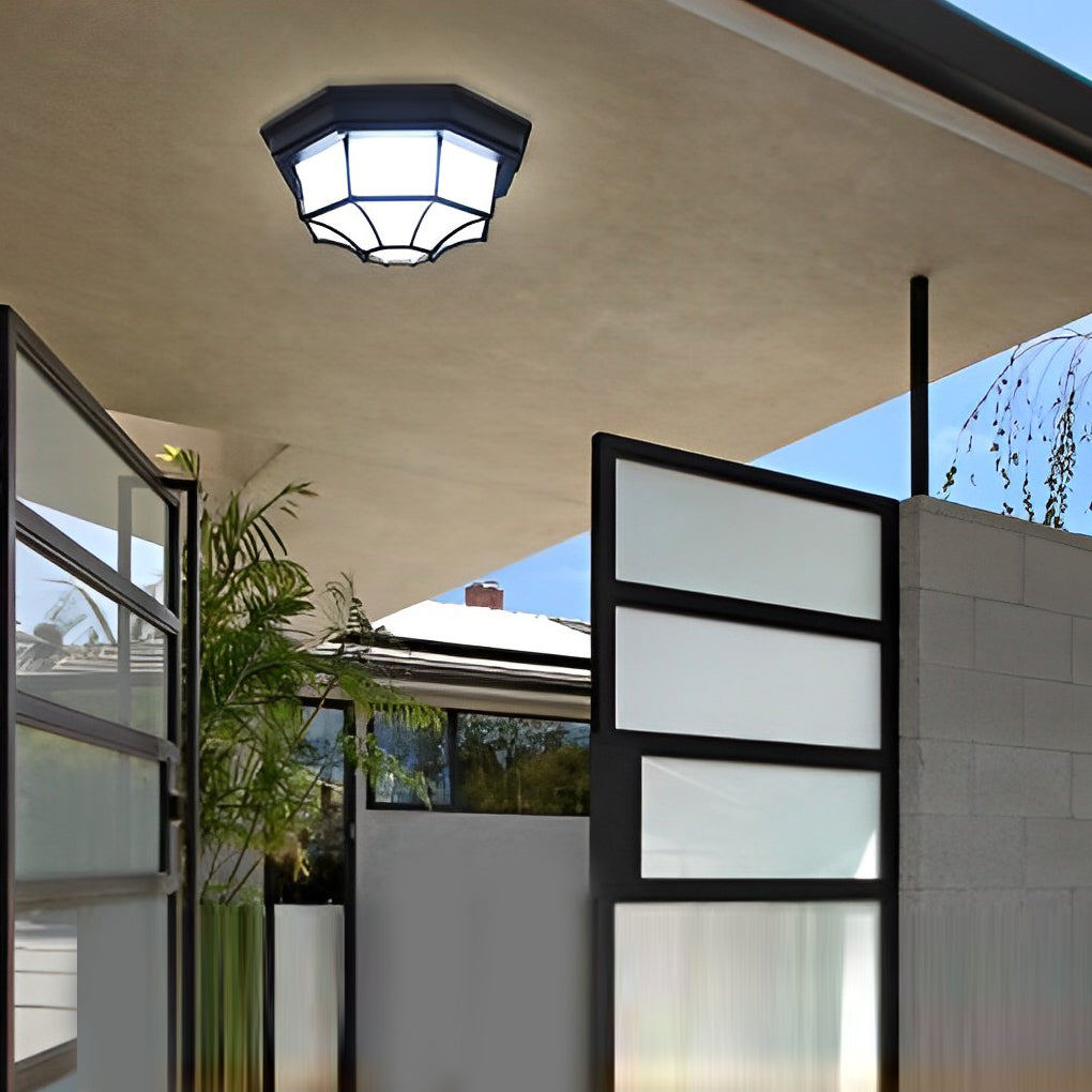 WINTERBOURNE OUTDOOR ALUMINUM LED CEILING LANTERN