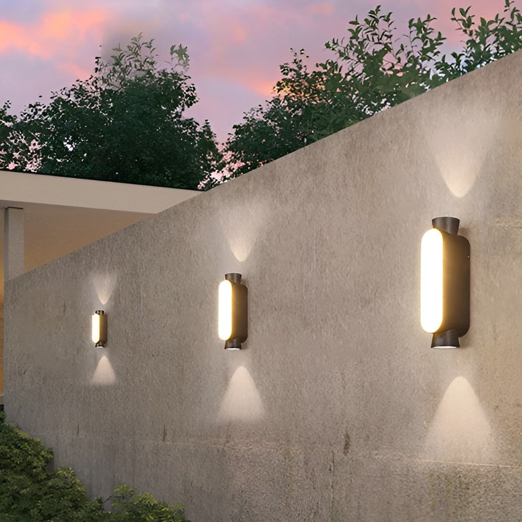 WINTHROP RAINPROOF LED WALL LANTERN WITH DUAL LIGHTING