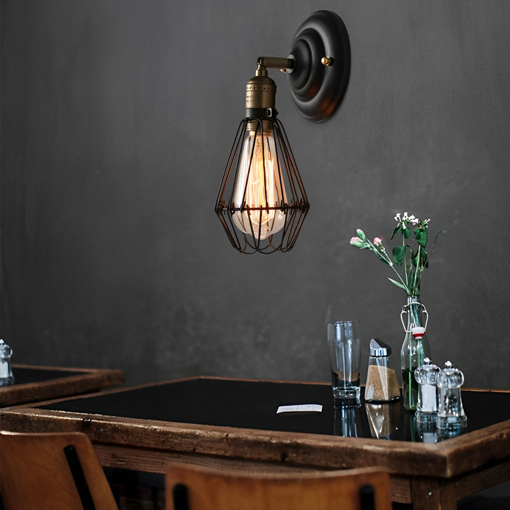 THORNHILL IRON ADJUSTABLE WALL SCONCE