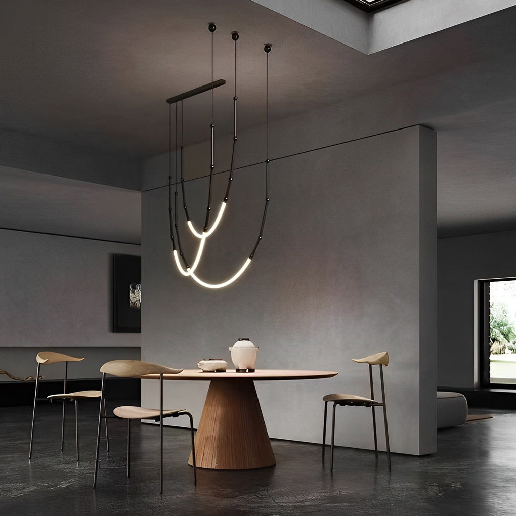 WINTHROP BAMBOO THREADS SUSPENDED LIGHTING
