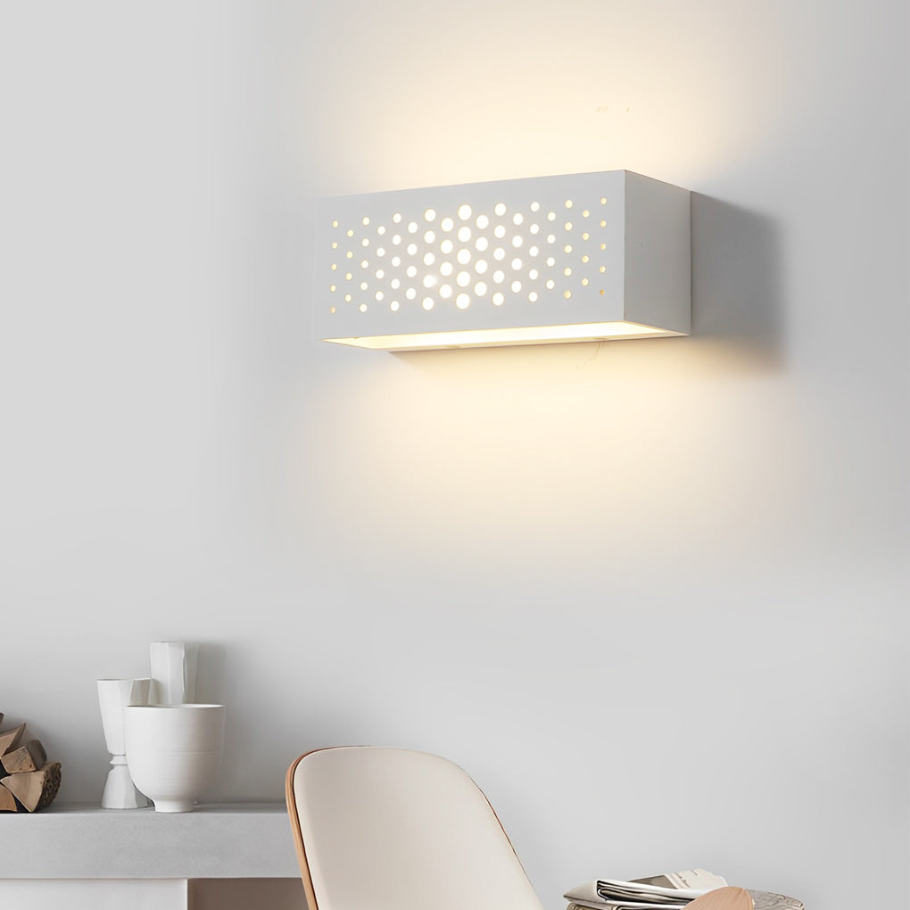 WINDSOR RECTANGULAR DUAL-LIGHT WALL SCONCE