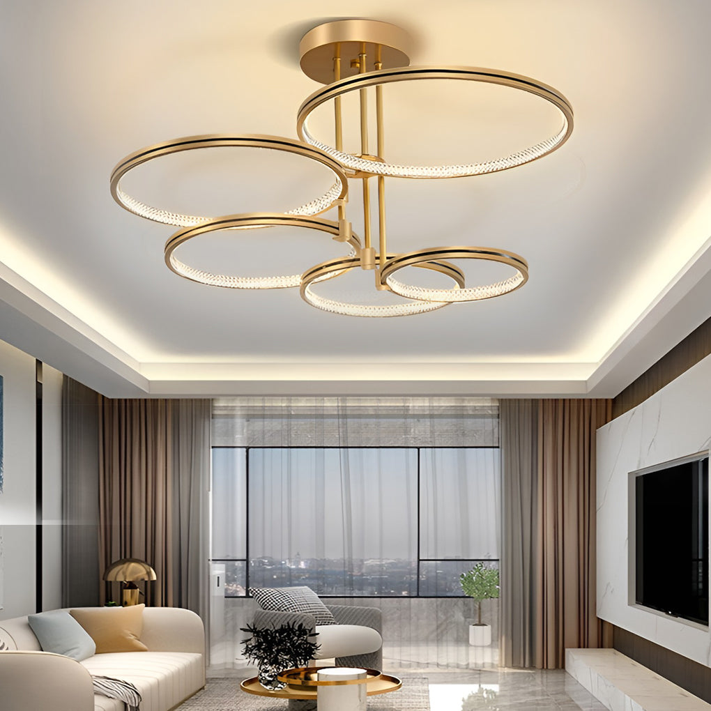 WINTERBOURNE TRIO METAL CEILING CHANDELIER
