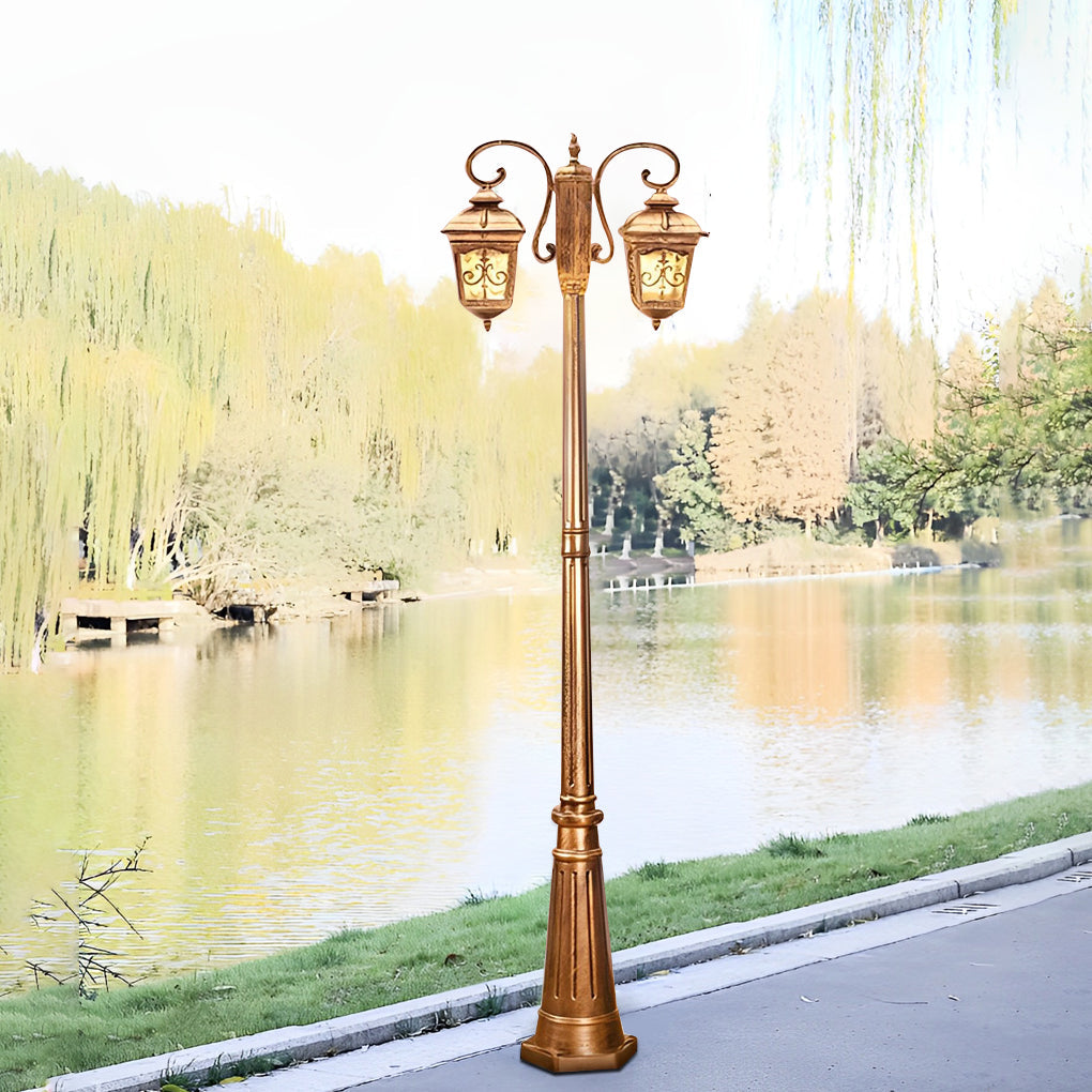 THORNBURY DUAL-ARMED VINTAGE OUTDOOR LANTERNS