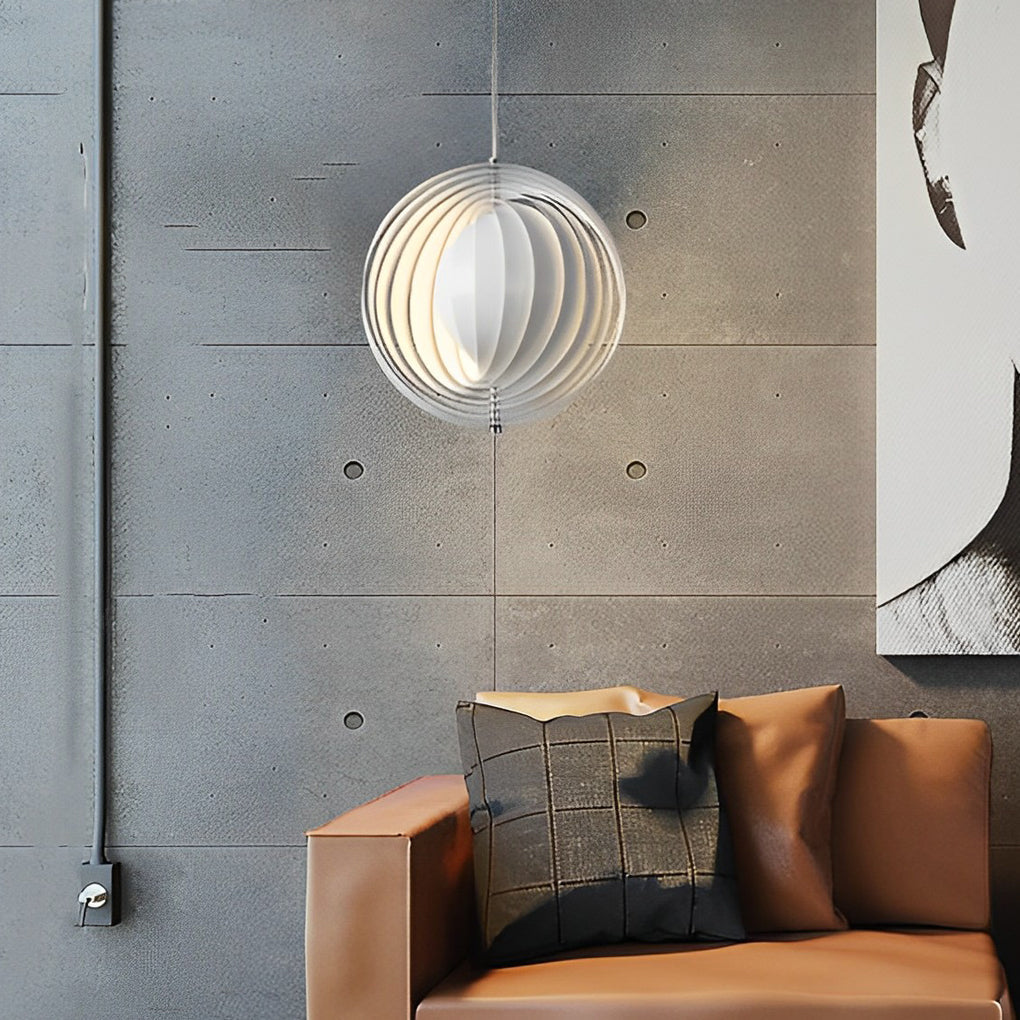 WINTHROP SPIRAL METAL PENDANT LIGHT