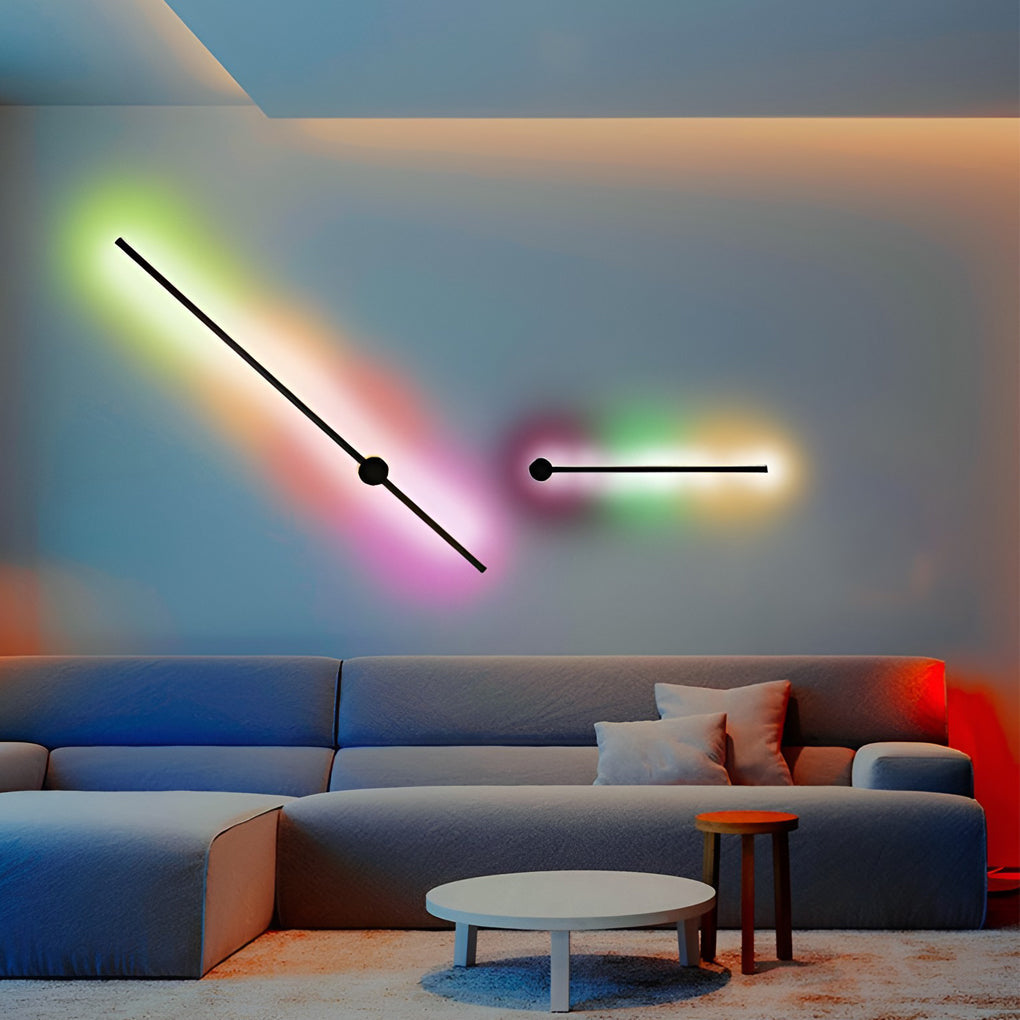 WINTERBOURNE REMOTE-CONTROLLED RGB LED WALL SCONCES