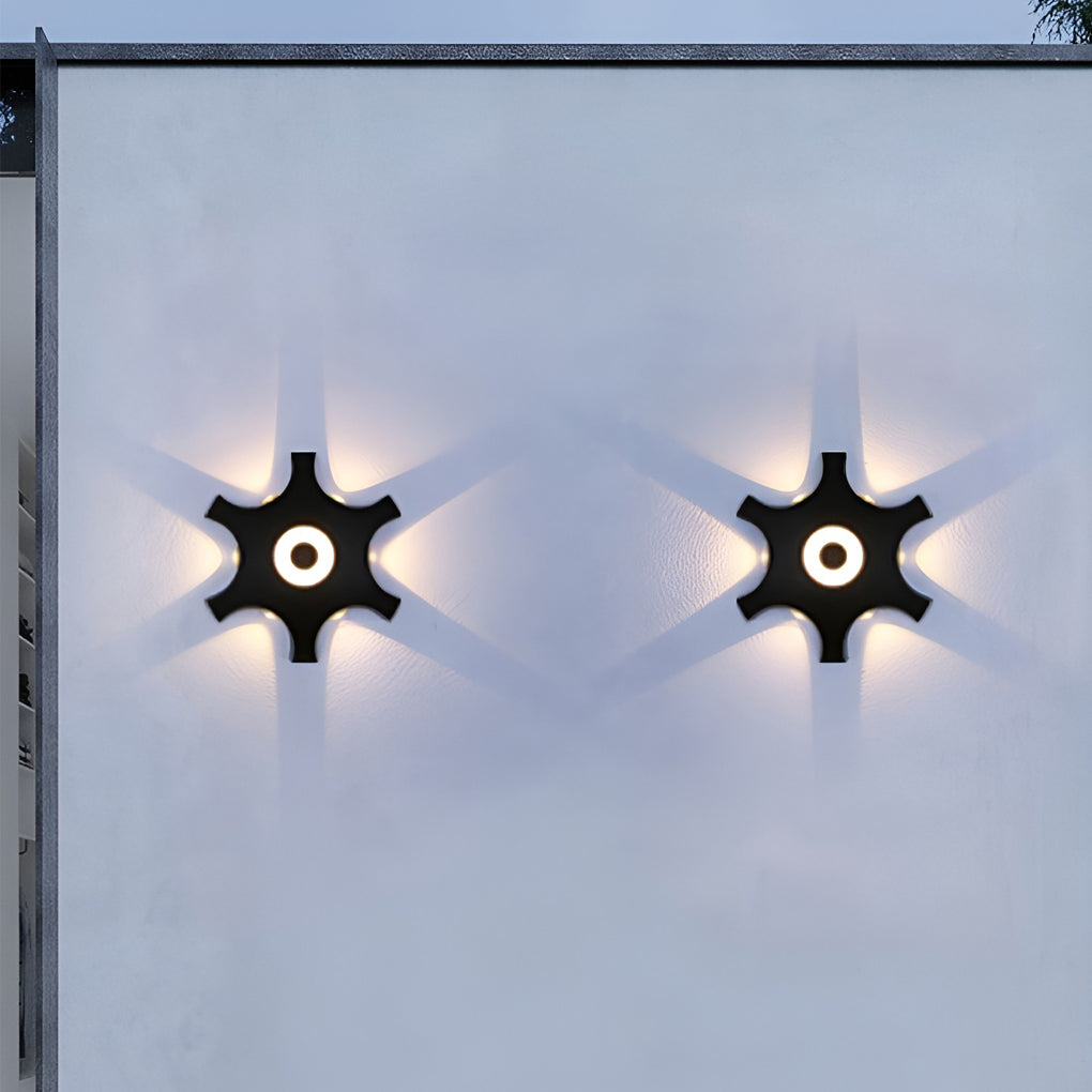 CHARLOTTESVILLE PETAL-INSPIRED AQUATIC WALL ILLUMINATOR