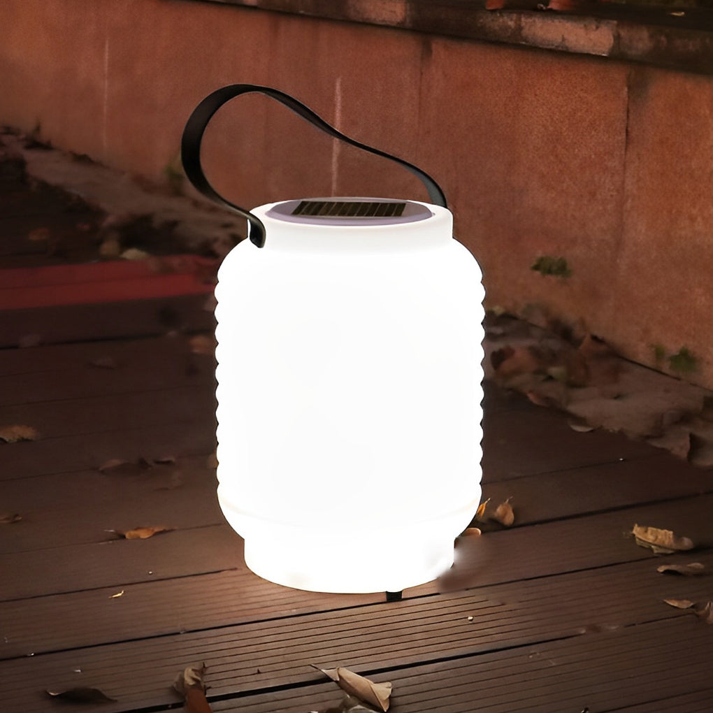 THORNBURY RAINPROOF CYLINDRICAL SOLAR CAMPING ILLUMINATOR