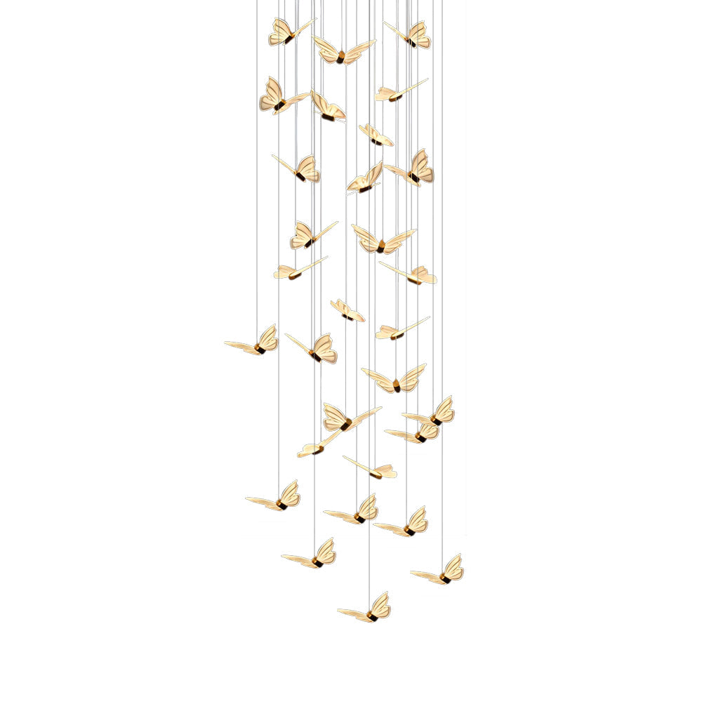 BELLEFLEUR WHIMSICAL TRIPLE-DIMMER HANGING LIGHT