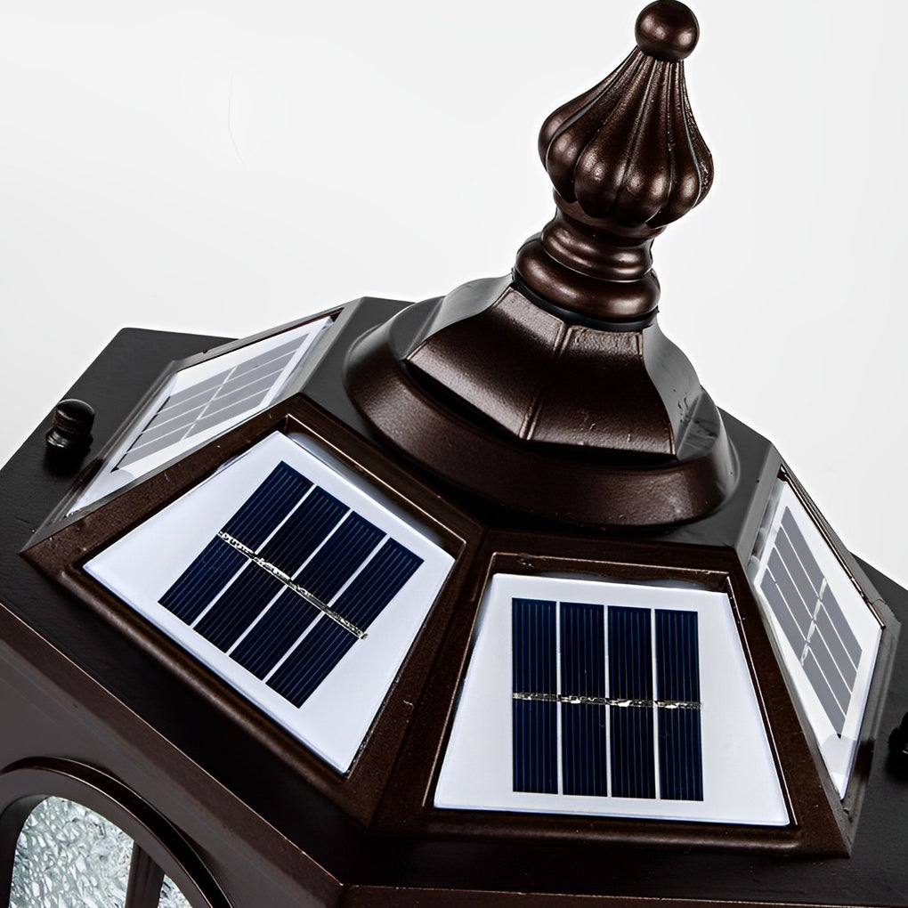 WINDSOR HARBOR SOLAR FENCE LIGHTS WITH TRIPLE DIMMING OPTIONS