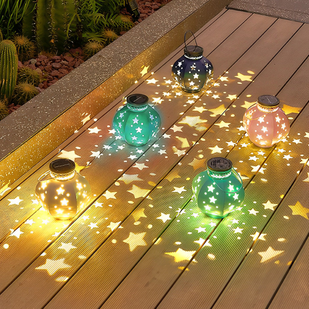 ASTRONAUTICA SOLAR STARLIGHT GARDEN LANTERN