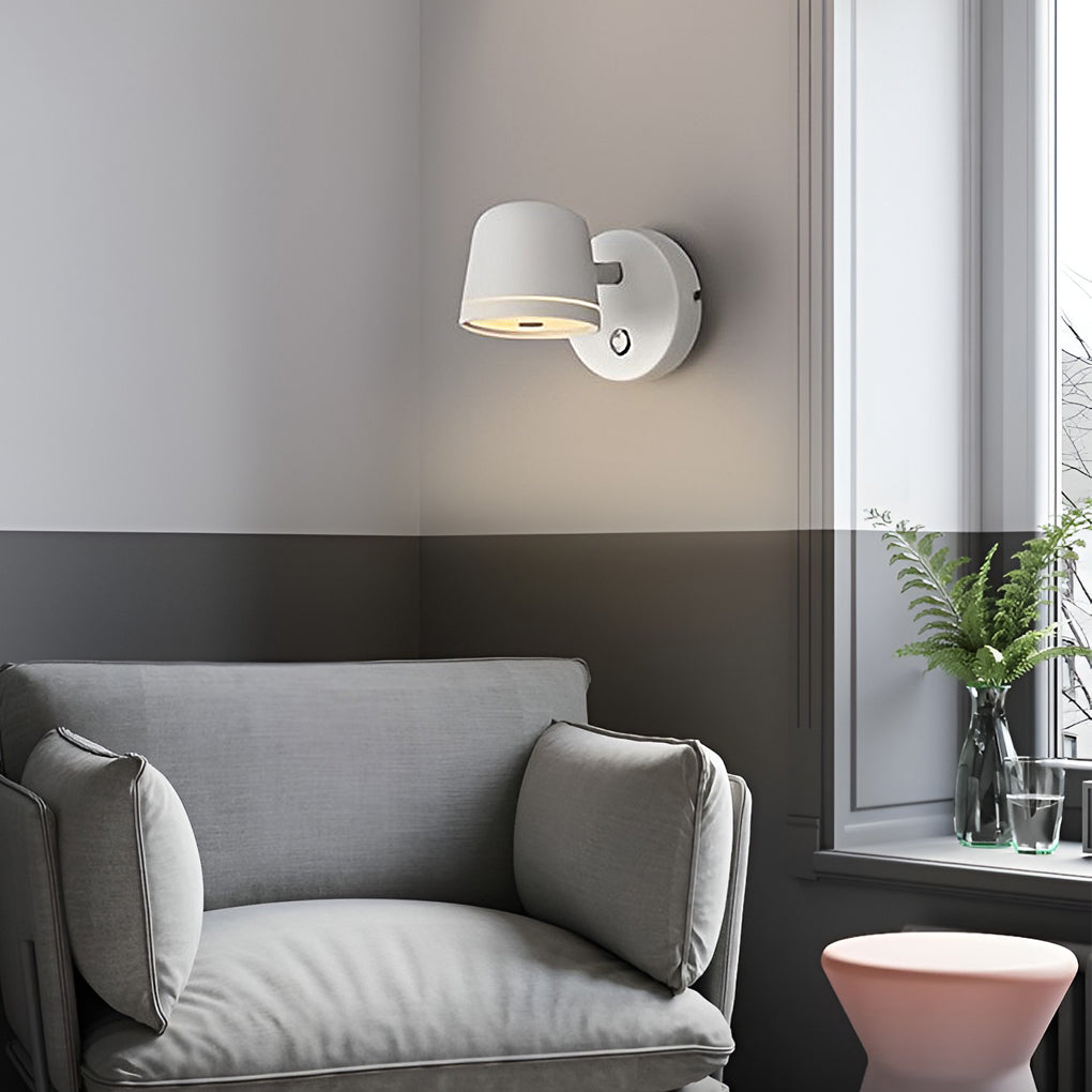 FENWICK ROUNDED DIMMABLE LED WALL SCONCE