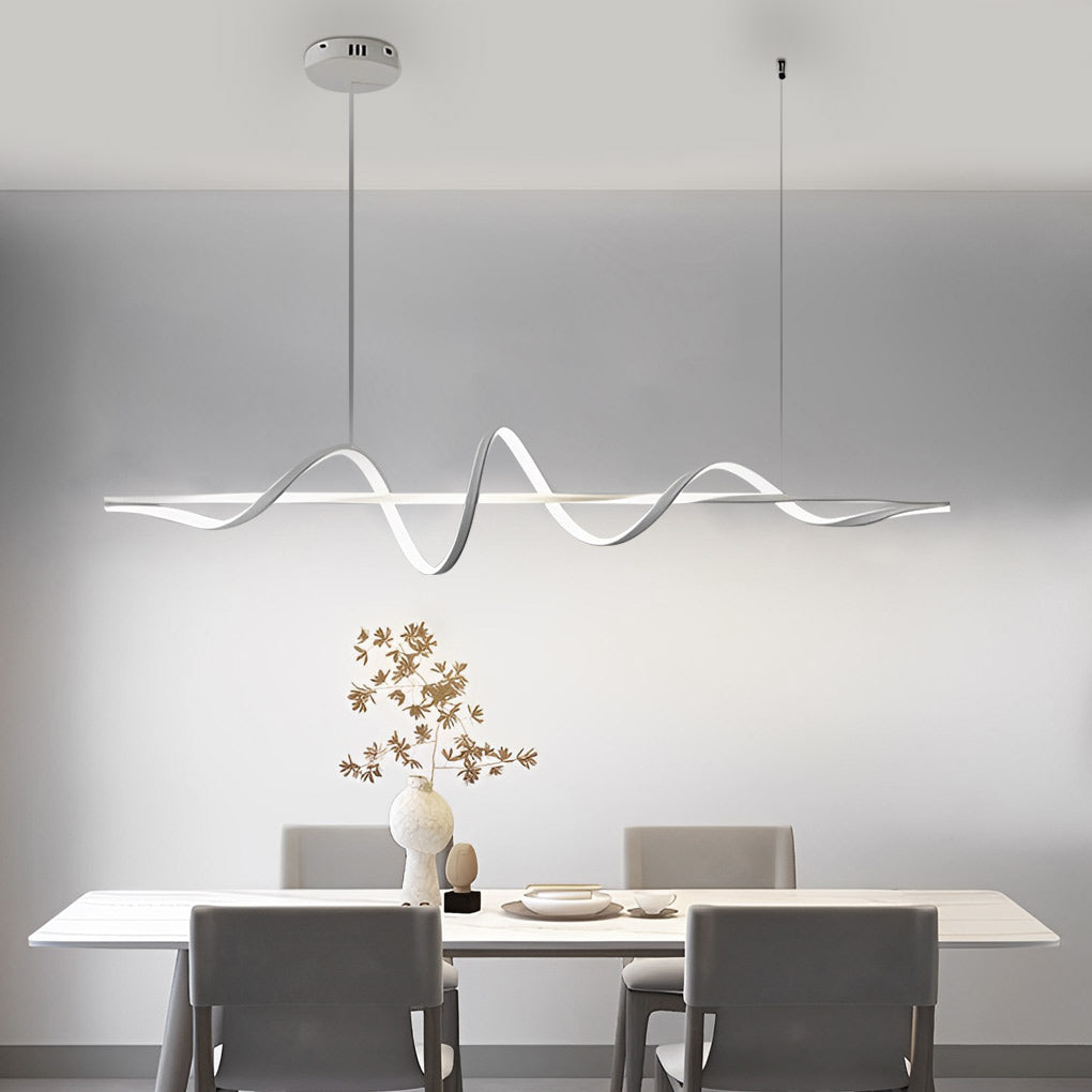 FENWICK WAVED LUMINAIRE WITH MULTI-LEVEL DIMMING