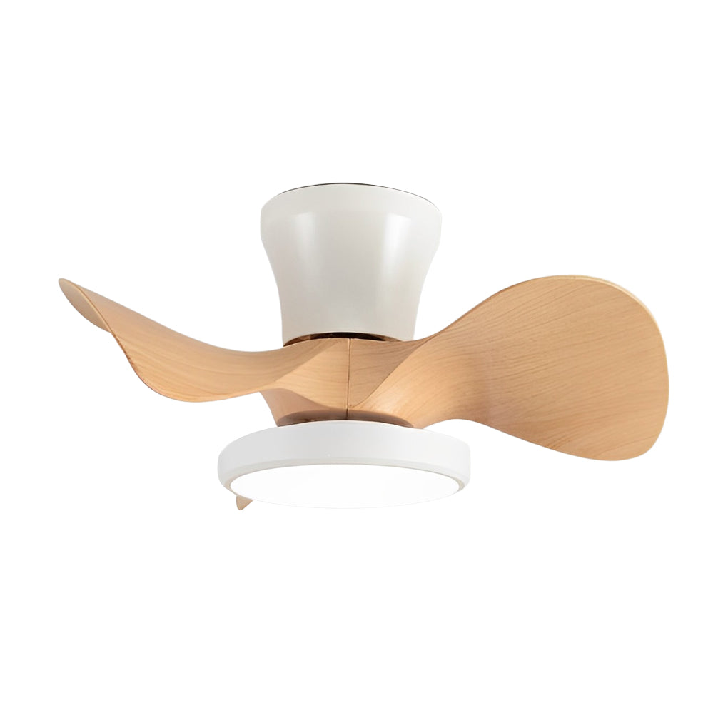 FENWICK THREE-BLADE SILENT LED CEILING LIGHT WITH REMOTE INVERTER