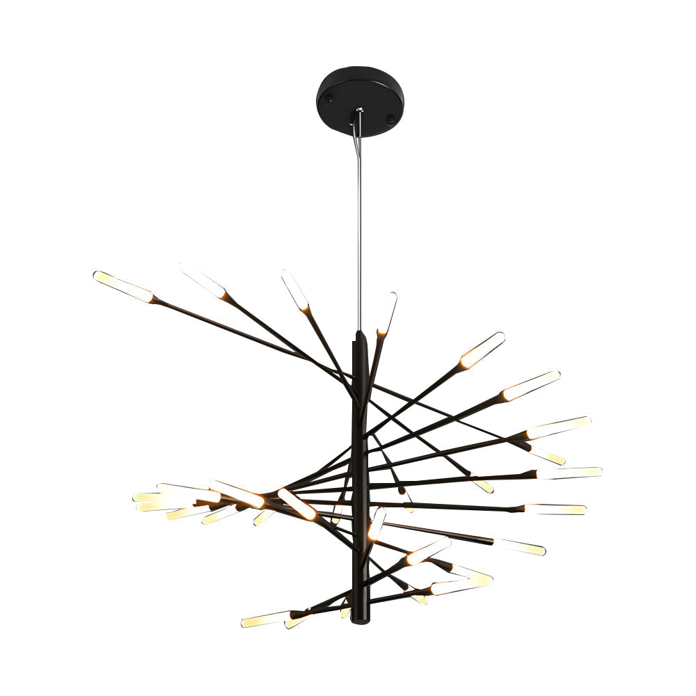 WINTHROP SPIRAL AURORA LED CHANDELIER