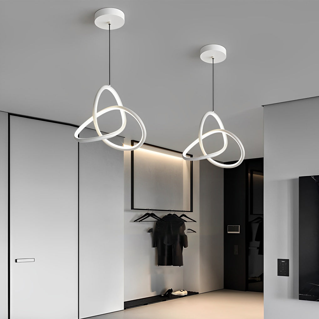 WINTHORPE TRIO RING DIMMABLE LED CHANDELIER