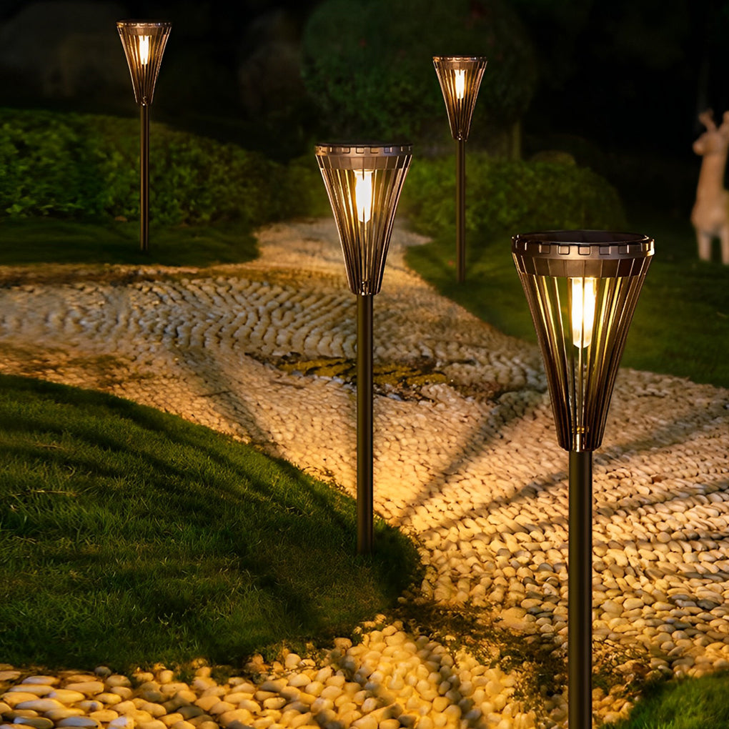 "WINCHESTER SOLAR PATH ILLUMINATORS" 

Illuminate your outdoor pathways with these advanced solar-powered lights, designed to withstand the elements while providing a warm, inviting glow. The waterproof construction ensures durability, while the intellige