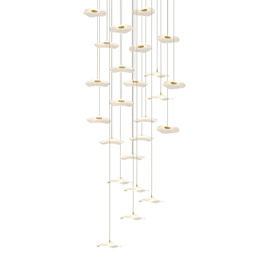 WINDSOR ACRYLIC LOTUS LED STAIRCASE LUMINAIRE
