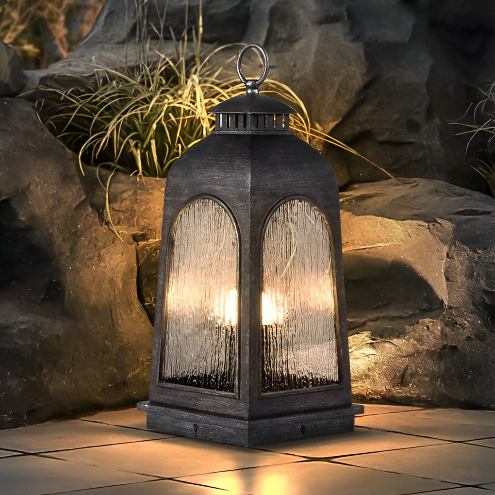 WINTERBOURNE RUSTIC IRON GARDEN LANTERN