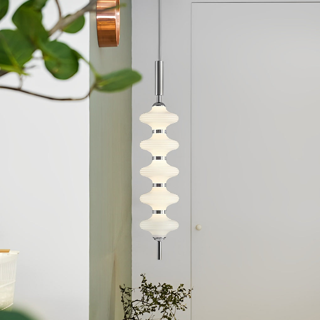 WINTHROP GOURD SHAPED METAL LED CHANDELIER