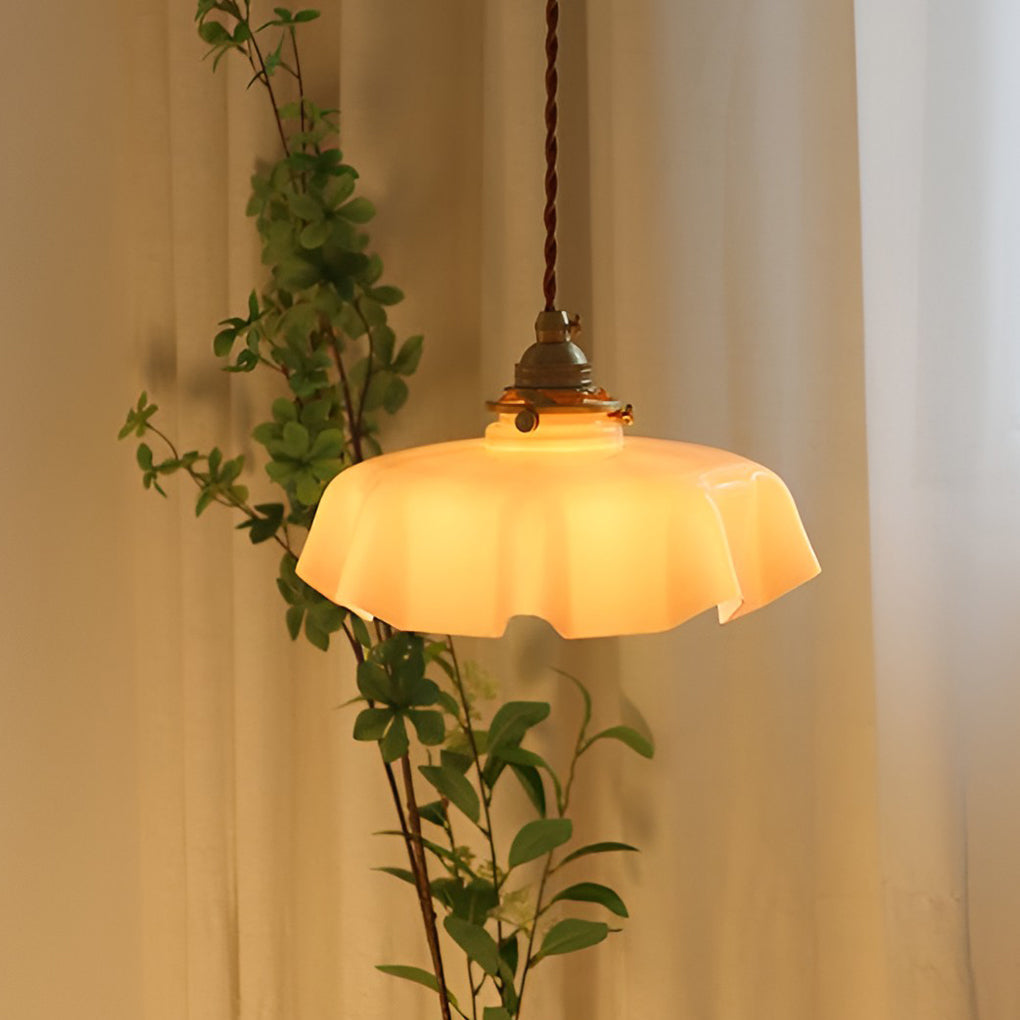 THORNBURY ROUNDEL GLASS PENDANT LIGHTING