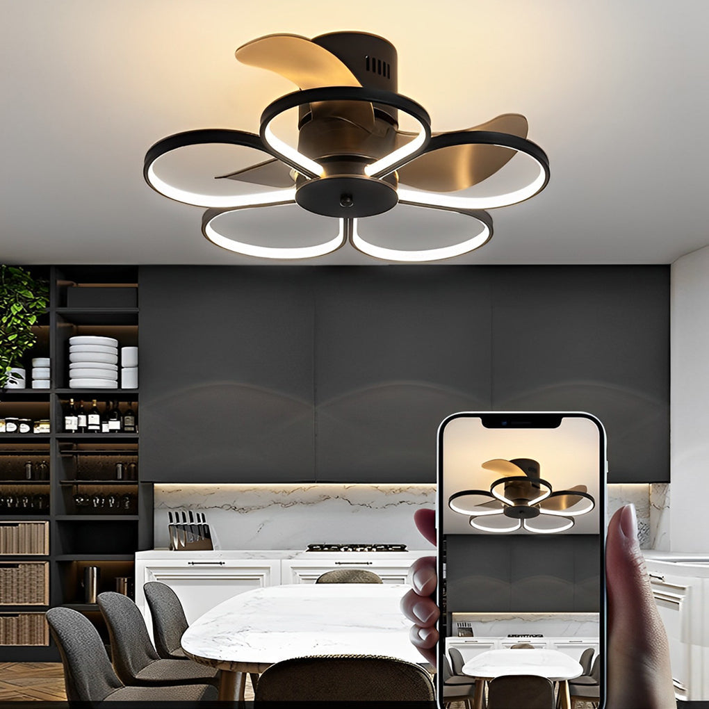 CLAREMONT WHISPER AIRFLOW CEILING LIGHT FAN