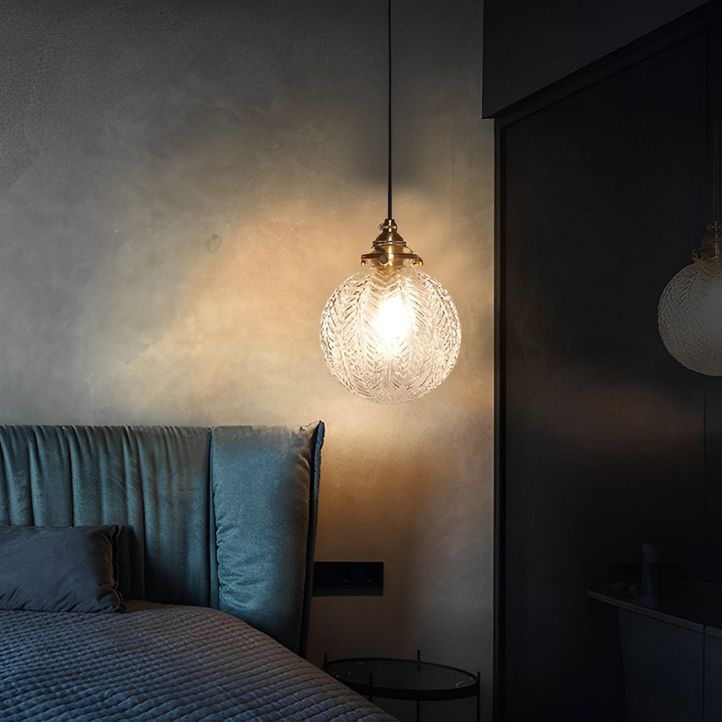WINTHROP TRIO-LEVEL GLASS ORB PENDANT LIGHTING