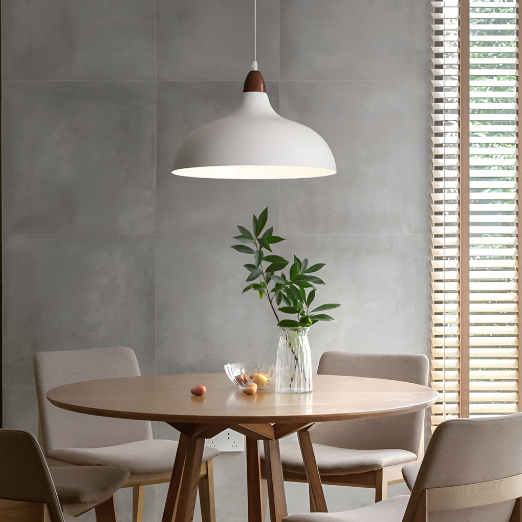 WINDSOR CIRCLE WHITE PENDANT LUMINAIRE
