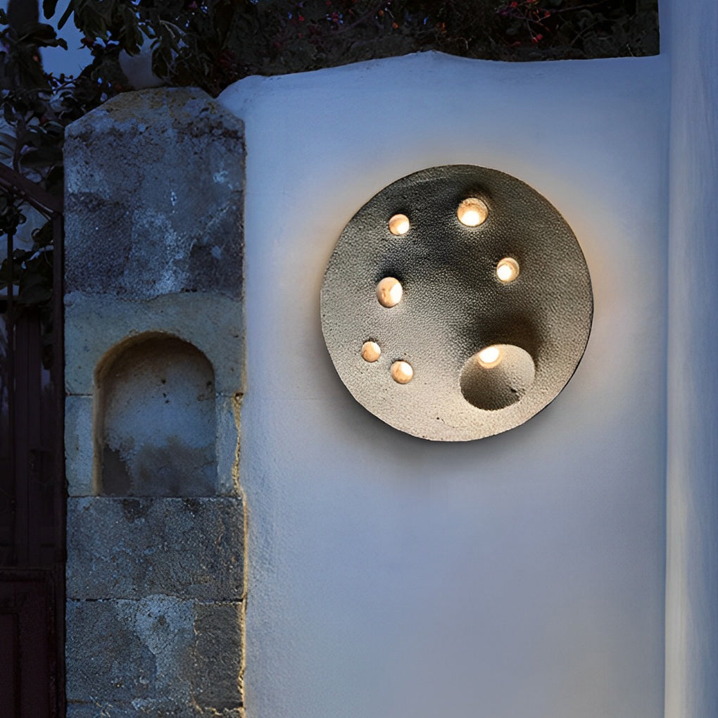 ASTRALINA CEMENTAL MOONLIGHT OUTDOOR WALL SCONCE