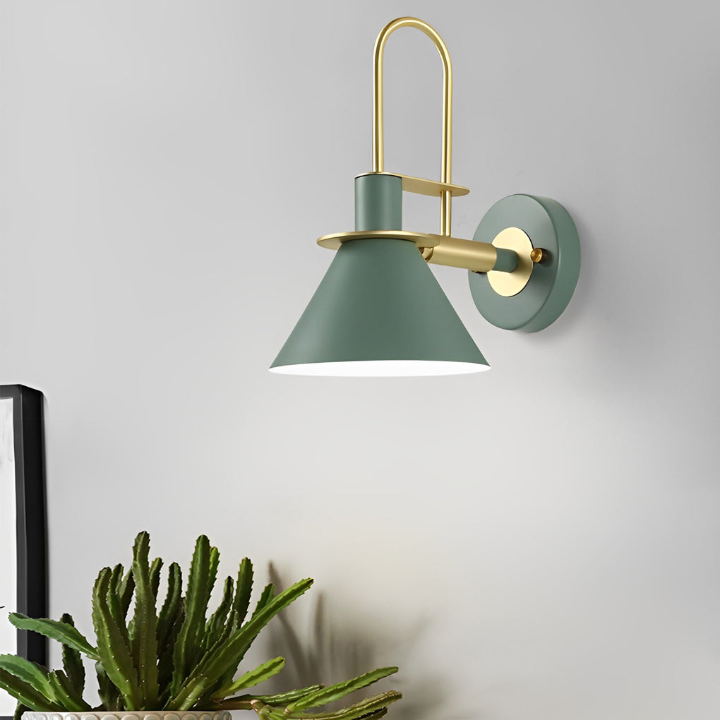 VANDERBILT HORN-INSPIRED IRON WALL SCONCE