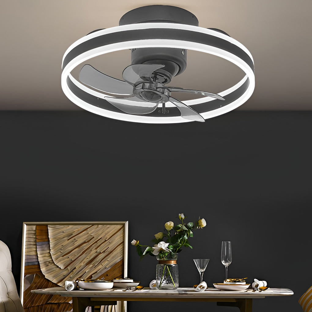WINTHORPE CIRCULAR DIMMABLE LED CEILING LIGHT WITH 360° ROTATION