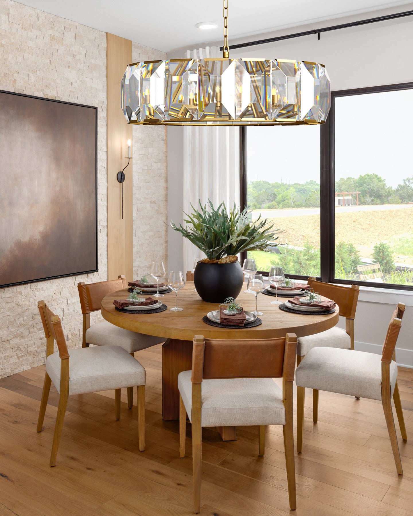 VIVIENNE CRYSTAL SPHERE CEILING LIGHT