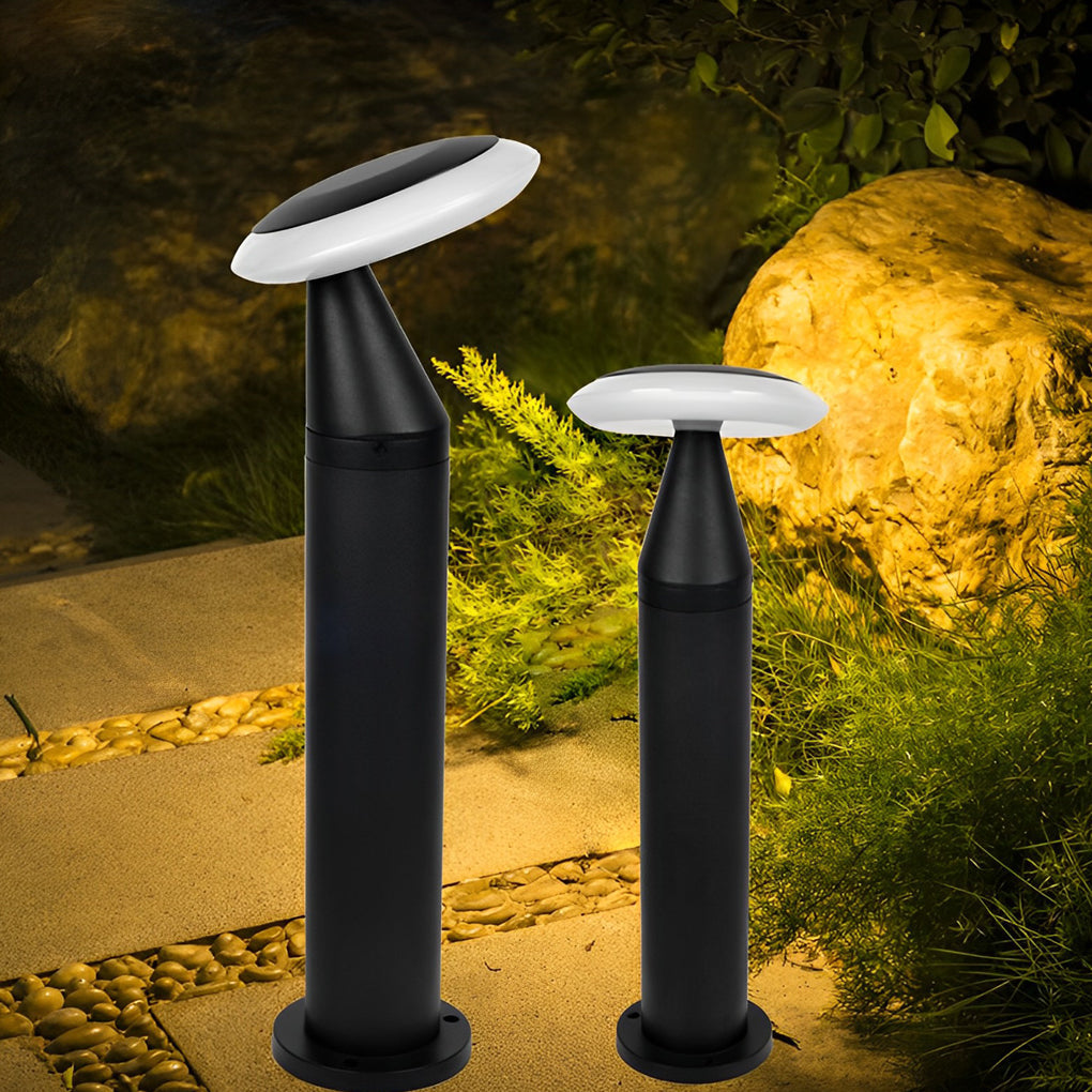 WINDSOR MUSHROOM SHAPED OUTDOOR LED PATH LIGHTS WITH 45° ANGLE WATERPROOF DESIGN