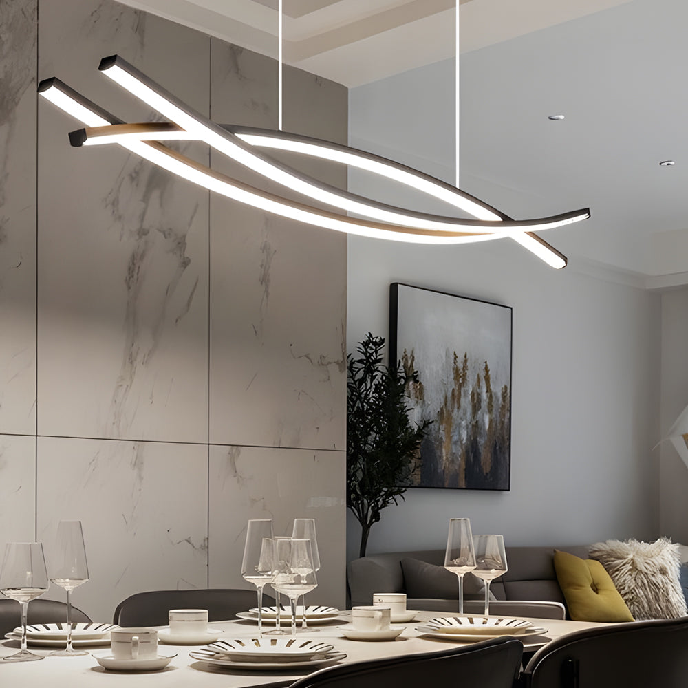 WINTHROP SLIMLINE LED DINING CHANDELIER