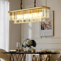 WINTHORPE CRYSTAL LAYERED GLOBE CHANDELIER
