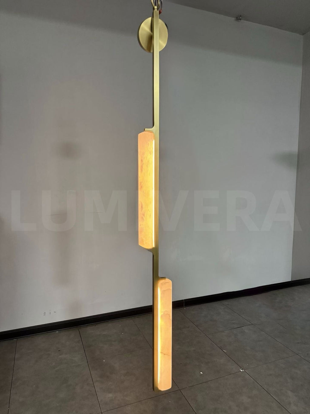 VALLIS MARBLE STRIPED CEILING LANTERN
