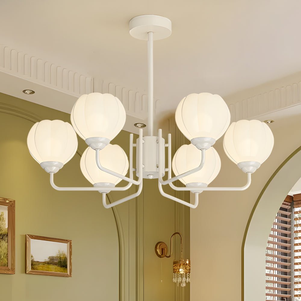FLORENCE TRIPLE LUMEN BLOOMING ORCHID HANGING LANTERN