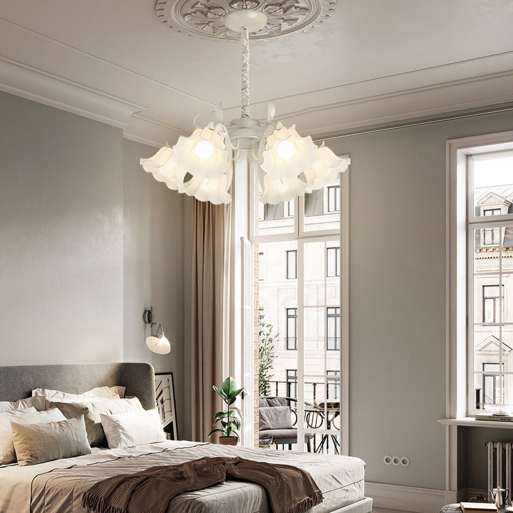 BELLEFONTE FLORAL TRIO DIMMER CHANDELIER