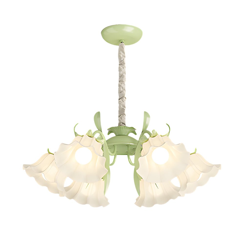 BELLEFONTE FLORAL TRIO DIMMER CHANDELIER