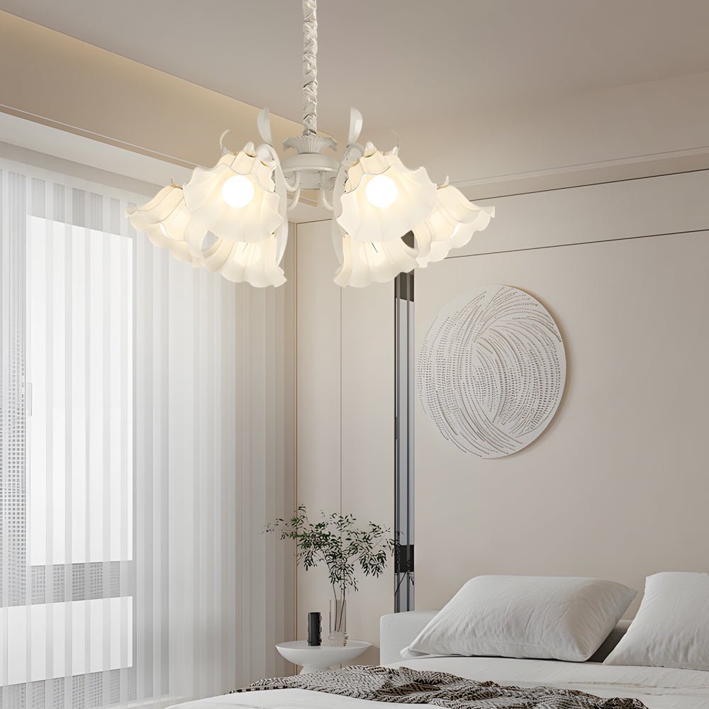 BELLEFONTE FLORAL TRIO DIMMER CHANDELIER