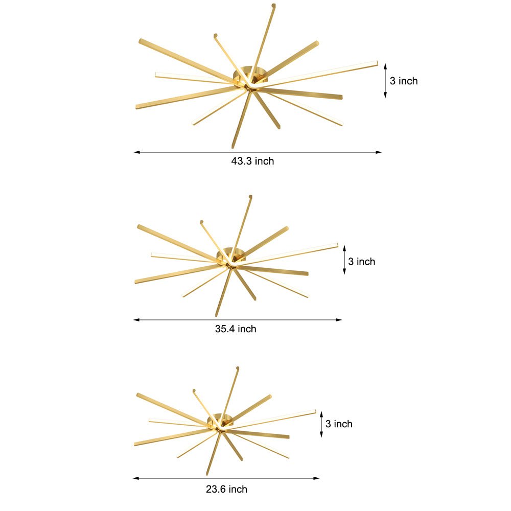 ASTRAL COPPER CONSTELLATION CEILING LANTERN