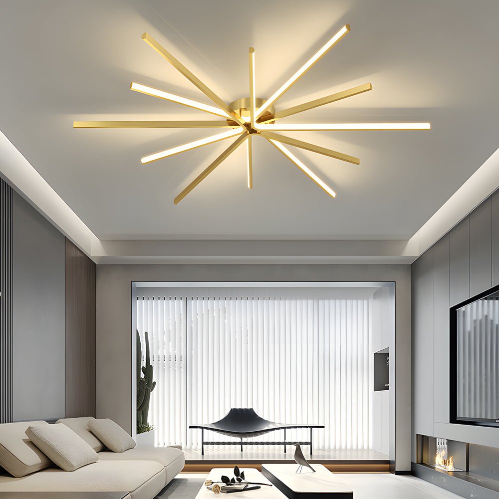 ASTRAL COPPER CONSTELLATION CEILING LANTERN