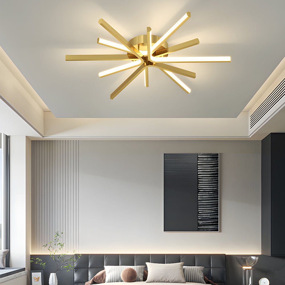 ASTRAL COPPER CONSTELLATION CEILING LANTERN
