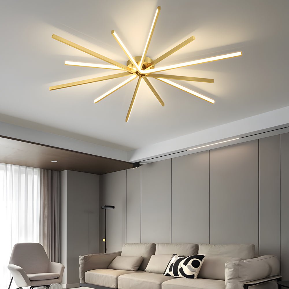 ASTRAL COPPER CONSTELLATION CEILING LANTERN