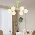 FLORENTINE TRIO DIMMER CHANDELIER WITH BLOOMING ORCHID DESIGN