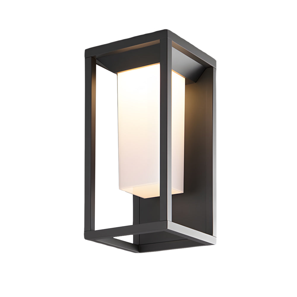 BRAMBLEWOOD SQUARE ALUMINUM OUTDOOR WALL LANTERN
