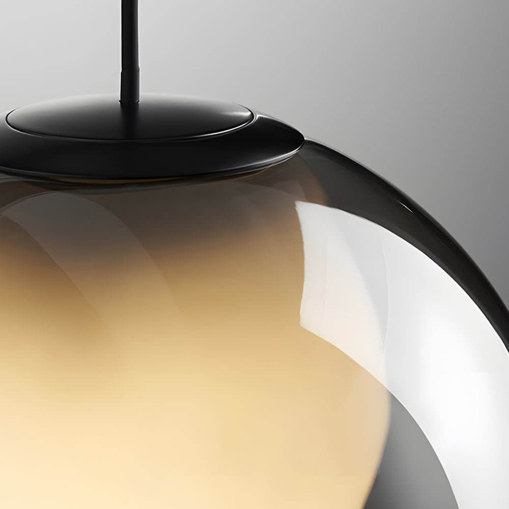 WINTHROP 6.3-INCH BUBBLE GLASS HANGING LANTERN
