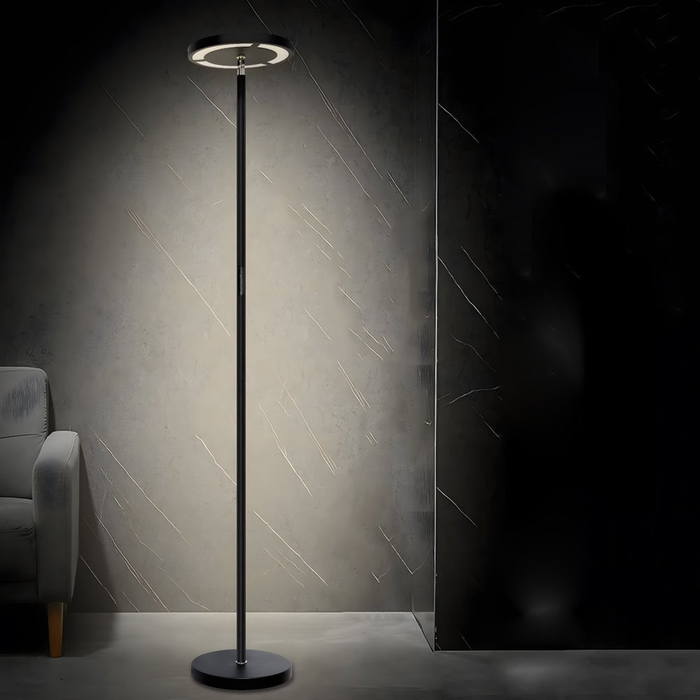 WINTHORPE 66-INCH MULTI-HUE DIMMING TORCHIERE FLOOR LAMP