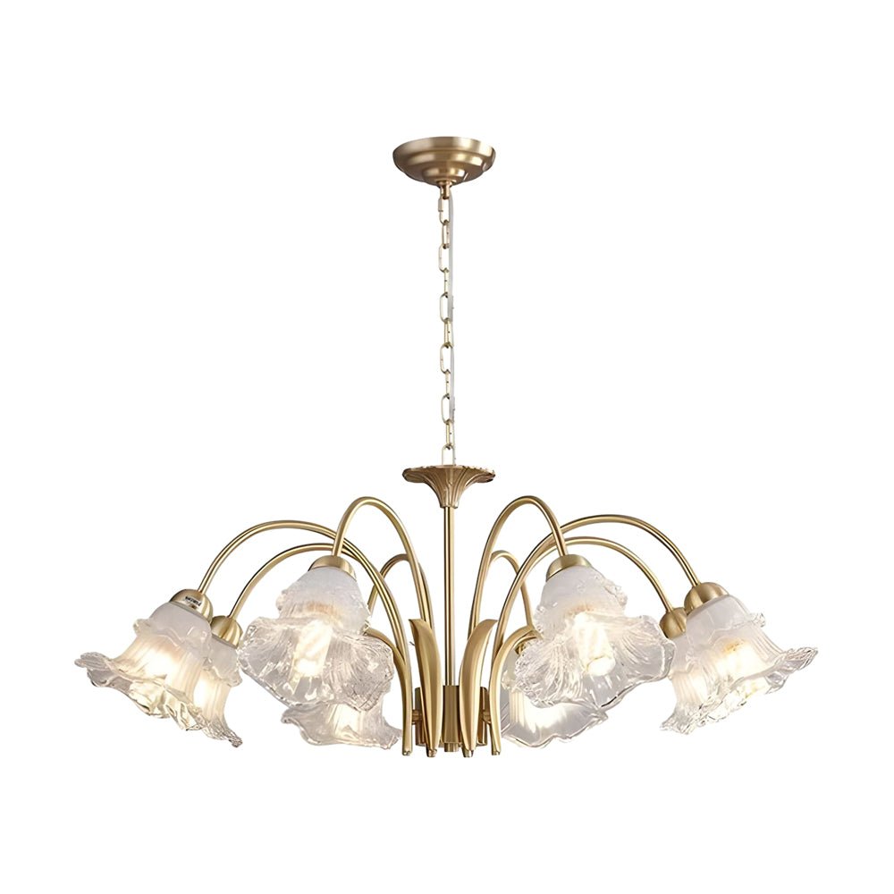 VERDANTIA LILY BLOOM 8-BULB CEILING LANTERN
