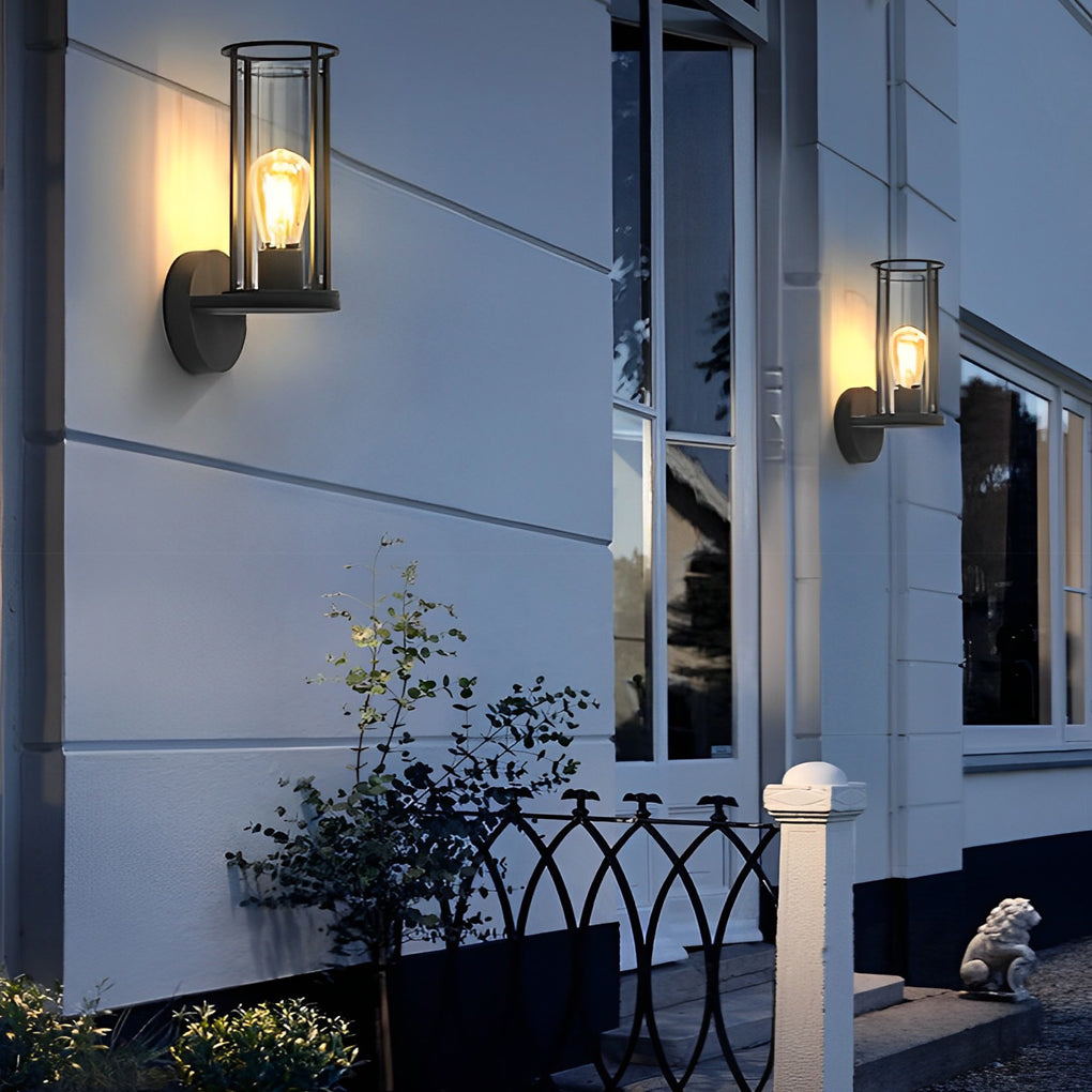 WINDSOR CIRCLE STAINLESS STEEL OUTDOOR LANTERN – Versatile Wall & Post Mounting Options