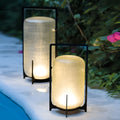 WINTHORPE ILLUMINATED GLASS LANTERN - WEATHERPROOF LED OUTDOOR LIGHTING